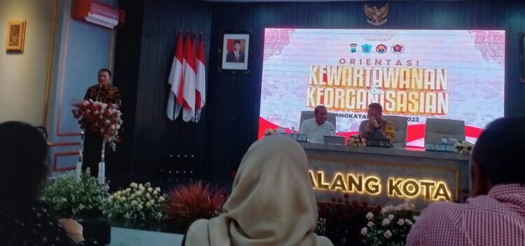 PWI Malang Raya Menggelar Orientasi OKK, Kapolresta : Ajaklah Masyarakat Agar Tidak Golput dan Laporkan Jika Anggota Polri Tidak Netral