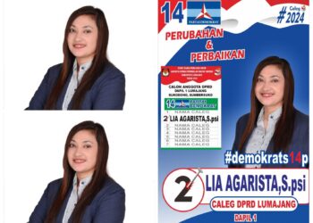 Fantastik.! Lia Agarista Raih Kursi DPRD Lumajang dari Partai Demokrat