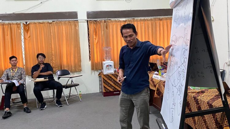 Advan Training HMI Dihadiri Rektor Unja Sebagai Pemateri