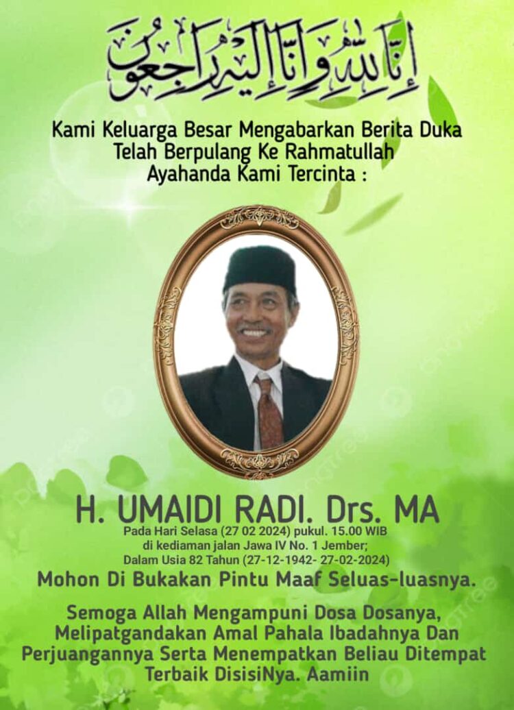 Cerita Imam Suhardjo HM, Sekadar Mengenang Kisah Kisah Alm. Kak Umaidi Radi.