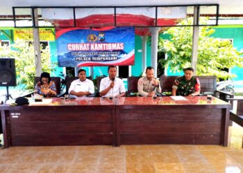 Polsek Tempursari Tampung Keluhan Masyarakat Terkait Kamtibmas Melalui Curhat Kamtibmas di desa Pundungsari