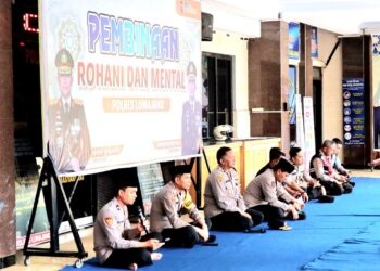 Polres Lumajang Bentuk Karakter “Polisi Humanis” Melalui Kegiatan Binrohtal