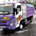 HIMBAUAN Polisi Kepada Warga dan Sopir Truck Yang Menyeberang Di Sungai
