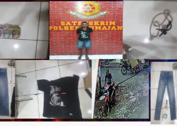 Satreskrim Polres Lumajang Ringkus Pelaku Curanmor di Area Persawahan