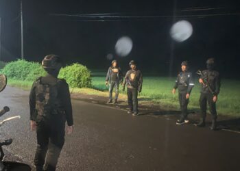 Upaya Tim Khusus Polres Lumajang Patroli Cegah Kriminalitas Malam Hari