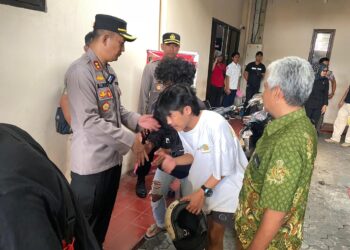 Polres Lumajang Amankan Puluhan Remaja Diduga Akan Perang Sarung