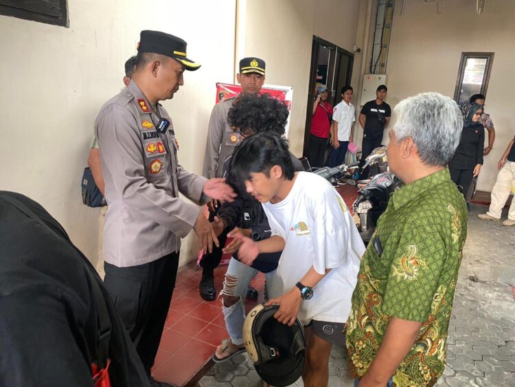 Polres Lumajang Amankan Puluhan Remaja Diduga Akan Perang Sarung