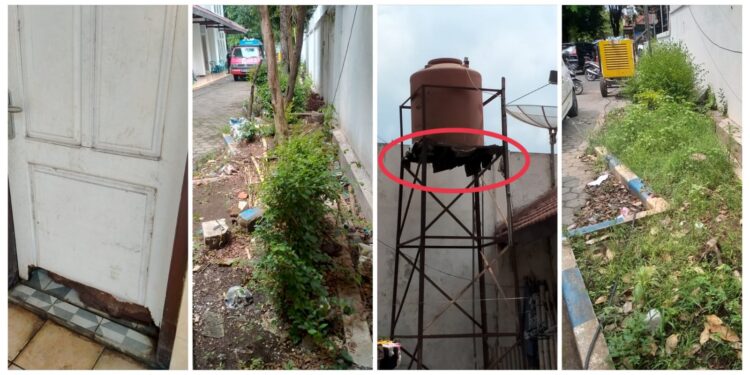 Gedung Soedjono Lumajang Terlihat Kemproh Seperti Tak Terawat