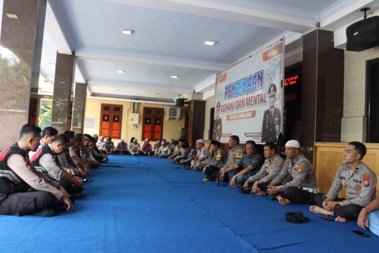 Polres Lumajang Giatkan Pembinaan Rohani Anggota Selama Bulan Ramadhan