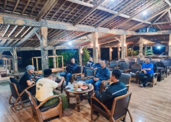 Silaturahmi Ketua AKD, Kapolres Lumajang, Ajak Jaga Kamtibmas Kondusif