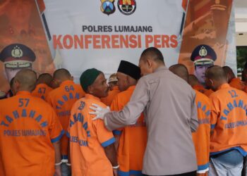 Operasi Pekat Semeru 2024 Polres Lumajang, Puluhan Tersangka Diamankan