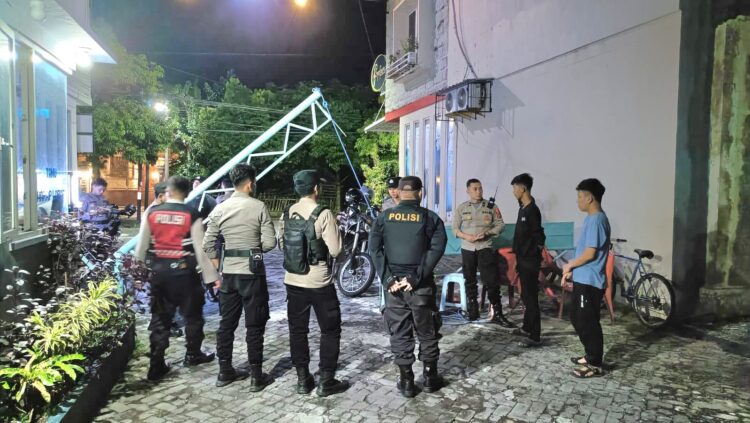 Satgas Preventif Operasi Ketupat Polres Lumajang Patroli Perumahan yang ditinggal Mudik