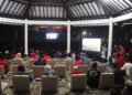 Kapolres Lumajang Bersama Forkopimda Nobar Piala Asia U-23 2024 Bersama Warga