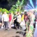 TNI-POlri Melaksanakan Pengamanan Kesenian Bantengan