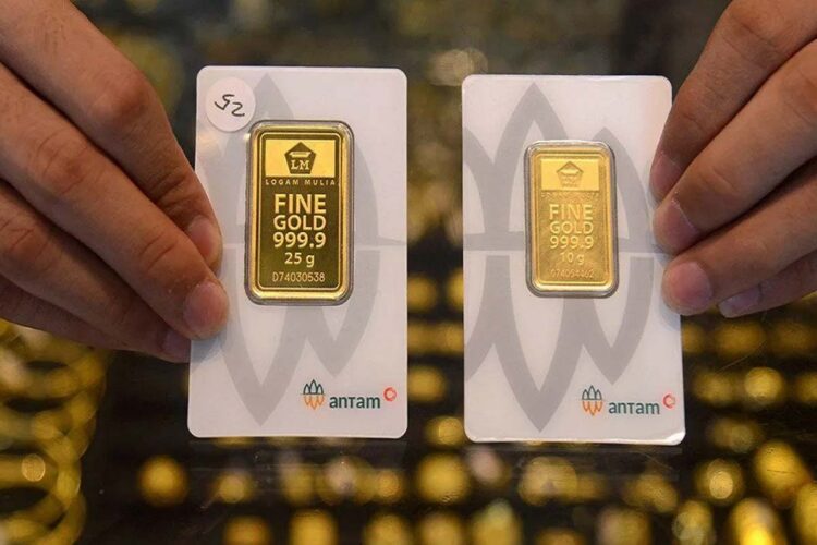 Harga Emas Antam Hari Ini Naik Jadi Rp1,607 Juta per Gram