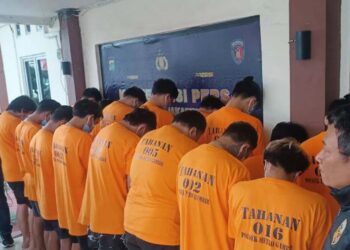 20 Pelaku Penipuan Online Modus Aplikasi Kencan Ditangkap