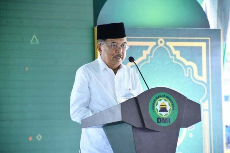 DMI Bangun 10 Masjid di Jalur Gaza, JK Harap Target Selesai Awal Ramadan