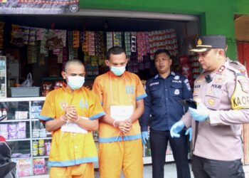 Tertangkap! 2 Tersangka Maling Sepeda Motor di Sukodono Lumajang