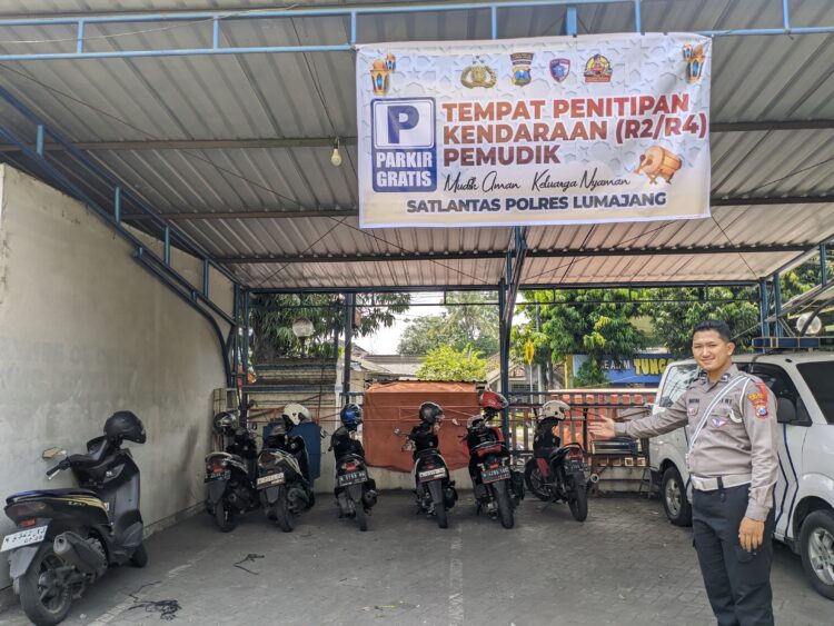 Polres Lumajang Buka Layanan Penitipan Kendaraan Gratis untuk Pemudik