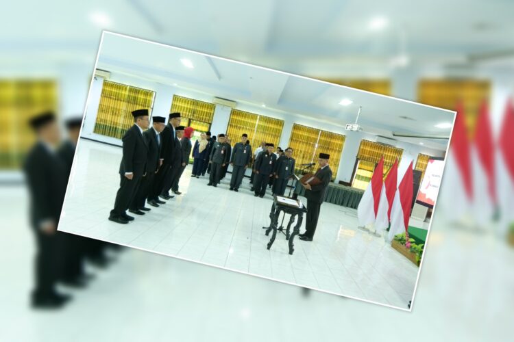 Lima Pejabat Fungsional Lingkungan Pemerintah Kabupaten Lumajang Dilantik