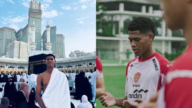 Fadly Alberto Ibadah Umroh Sebelum Menghadapi Korsel