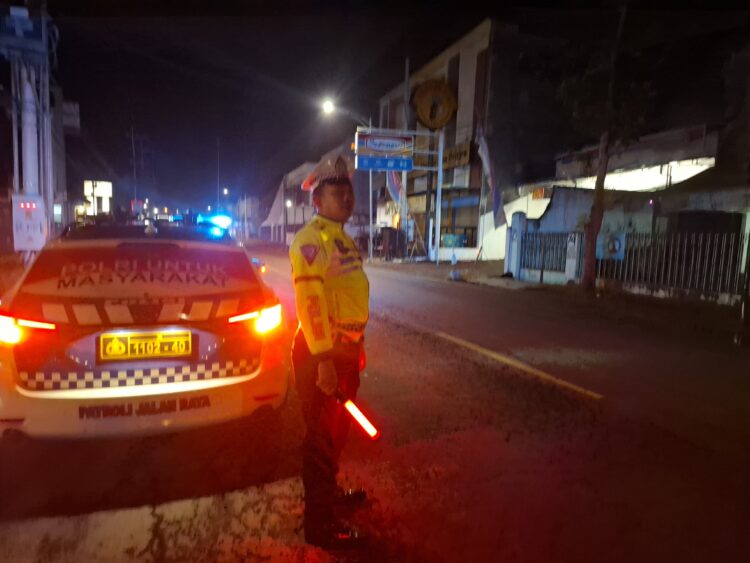 Satlantas Polres Lumajang Intensifkan Patroli Malam Antisipasi Balap Liar