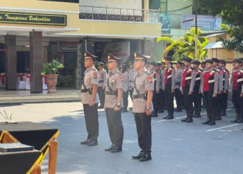 Kapolres Lumajang Pimpin Sertijab Kasat Intel dan Kapolsek Lumajang Kota