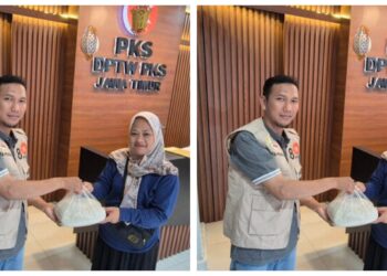 ATM Beras PKS Jatim Aksi Nyata Pelayanan dan Rasa Cinta Terhadap Rakyat