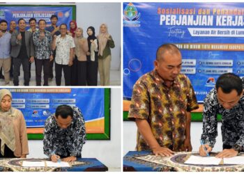 Perumdam Tirta Mahameru Gandeng Developer Perumahan se-Lumajang untuk Perluasan Layanan Air Bersih