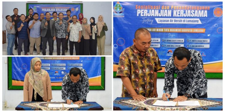 Perumdam Tirta Mahameru Gandeng Developer Perumahan se-Lumajang untuk Perluasan Layanan Air Bersih