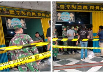 Lokasi Pusat Kota Lumajang, Komplotan Perampok Bersenjata Sikat Toko Emas Di Siang Bolong