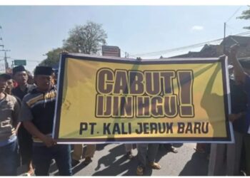 Demo Desak HGU PT. Kali Jeruk Lumajang Dicabut