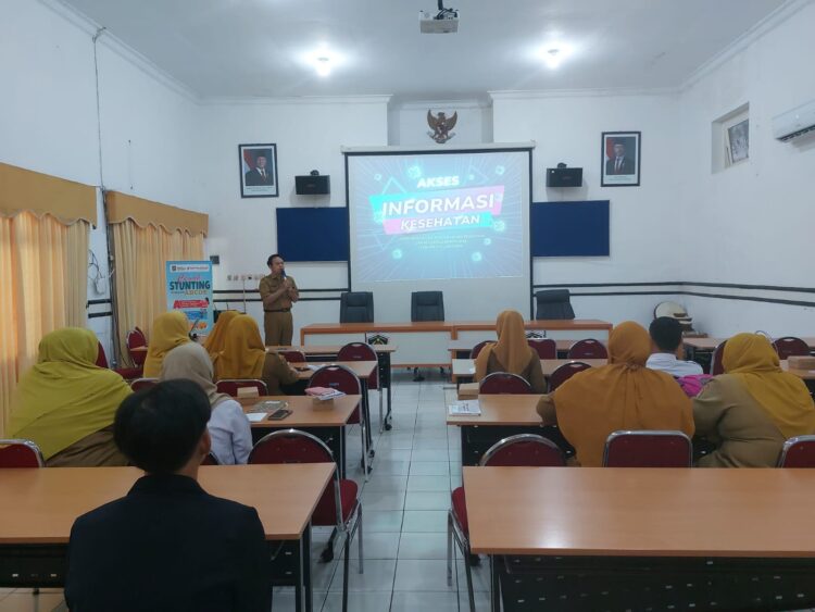 Dinkes Menggelar Orientasi KIE Bagi Petugas Sebarkan Informasi Kesehatan