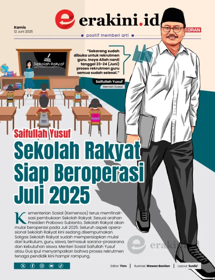 Fasilitas Digital Sekolah Rakyat Setara Sekolah Elite