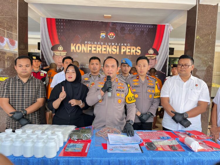 Suami Kendalikan Istri Edarkan Narkoba dari Lapas Lumajang