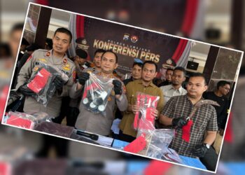 Polres Lumajang Tangkap Dua Pelaku Pencurian 91 Meter Air Perumdam Tirta Mahameru