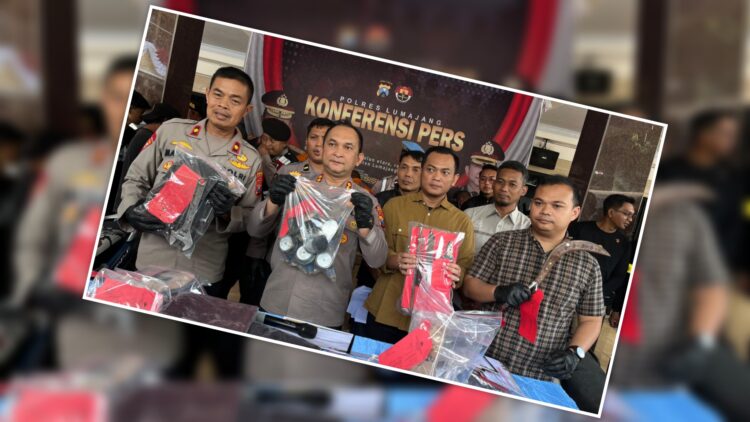 Polres Lumajang Tangkap Dua Pelaku Pencurian 91 Meter Air Perumdam Tirta Mahameru