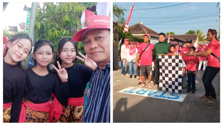 Meriah, Jalan Sehat RW 11 Perum Biting Indah Kutorenon Lumajang