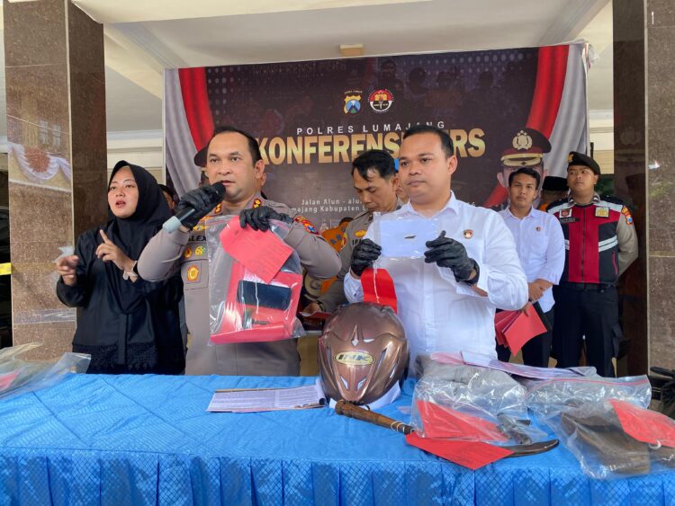 Pelaku Percobaan Curanmor Ditangkap Polres Lumajang di Bangkalan Madura