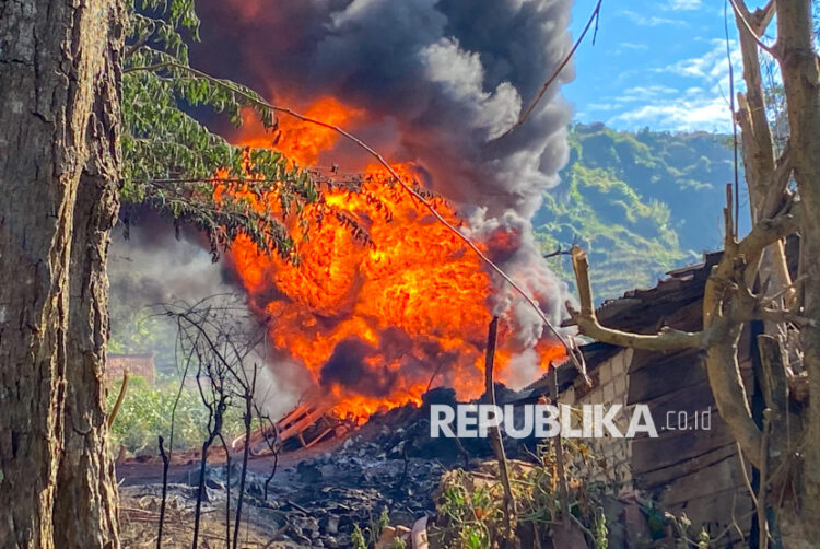 Sumur Minyak Rakyat di Blora Kebakaran, Tidak Dilengkapi Kepala Sumur