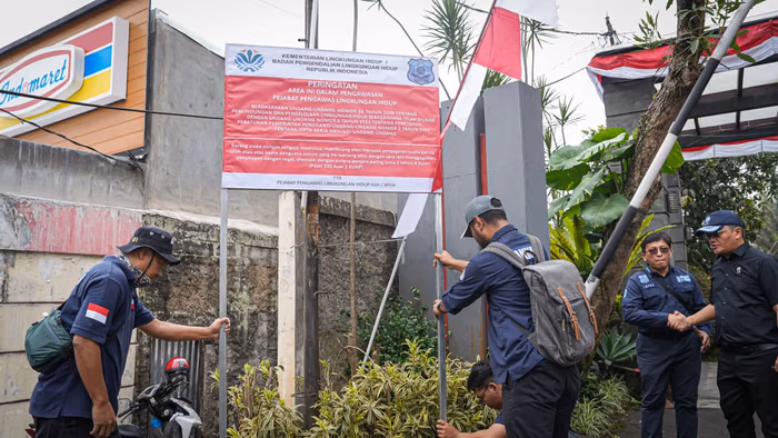 Dianggap Melanggar aturan Lingkungan Menteri LH Segel Empat Hotel Berbintang di Puncak