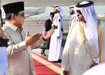 Tiba di Doha Prabowo Temui Emir Qatar Pascaserangan Israel