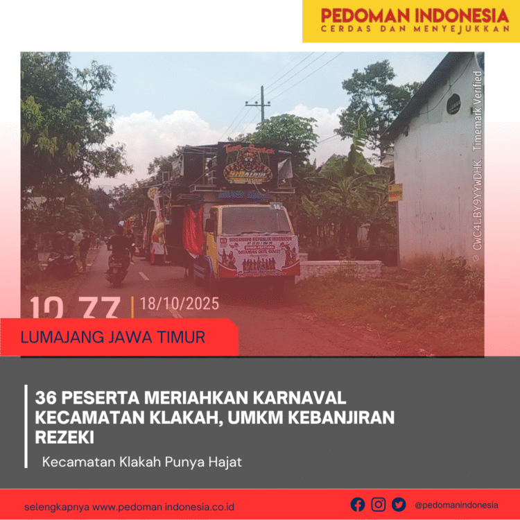 36 Peserta Meriahkan Karnaval Kecamatan Klakah, UMKM Kebanjiran Rezeki