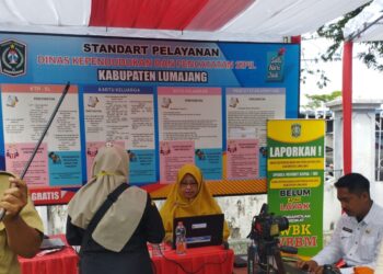 Peringatan Hakordia dan Harjalu ke-770 Dispendukcapil Lumajang Hadirkan Layanan KTP-el dan IKD