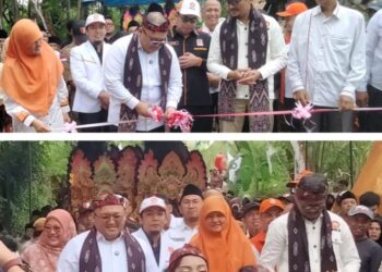 PKS Hadir di Tengah Masyarakat Desa, Resmikan Jembatan dan Salurkan Alsintan di Lumajang
