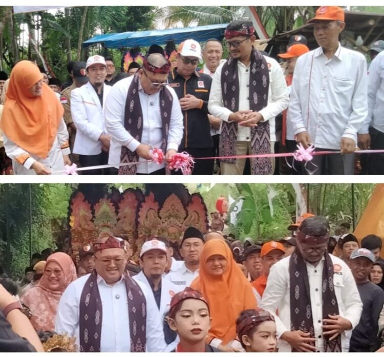 PKS Hadir di Tengah Masyarakat Desa, Resmikan Jembatan dan Salurkan Alsintan di Lumajang