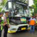 Satlantas Polres Lumajang Ramp Check Kendaraan Jamaah Mujahadah Kubro PCNU Jelang Harlah 1 Abad NU