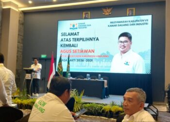Agus Setiawan Kembali Nahkodai Kadin Lumajang, Perkuat Struktur Pengurus Muda