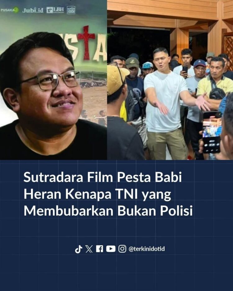 Sutradara Film Pesta Babi Sayangkan Nobar Dibubarkan